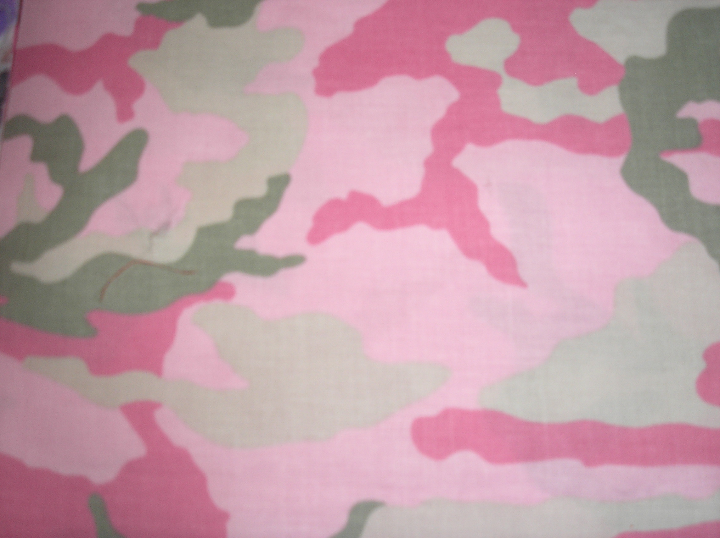 Camouflage designs in many colors